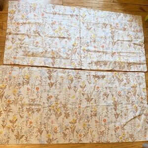 Vintage Floral King Pillowcases